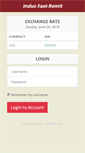 Mobile Screenshot of indusfastremit-ca.com