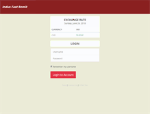 Tablet Screenshot of indusfastremit-ca.com
